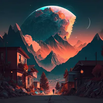 关键词(prompt)风格Midjourney绘画作品