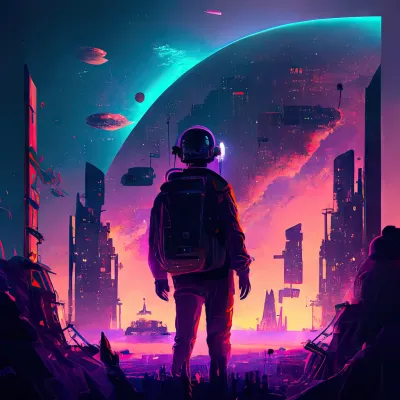 关键词(prompt)风格Midjourney绘画作品