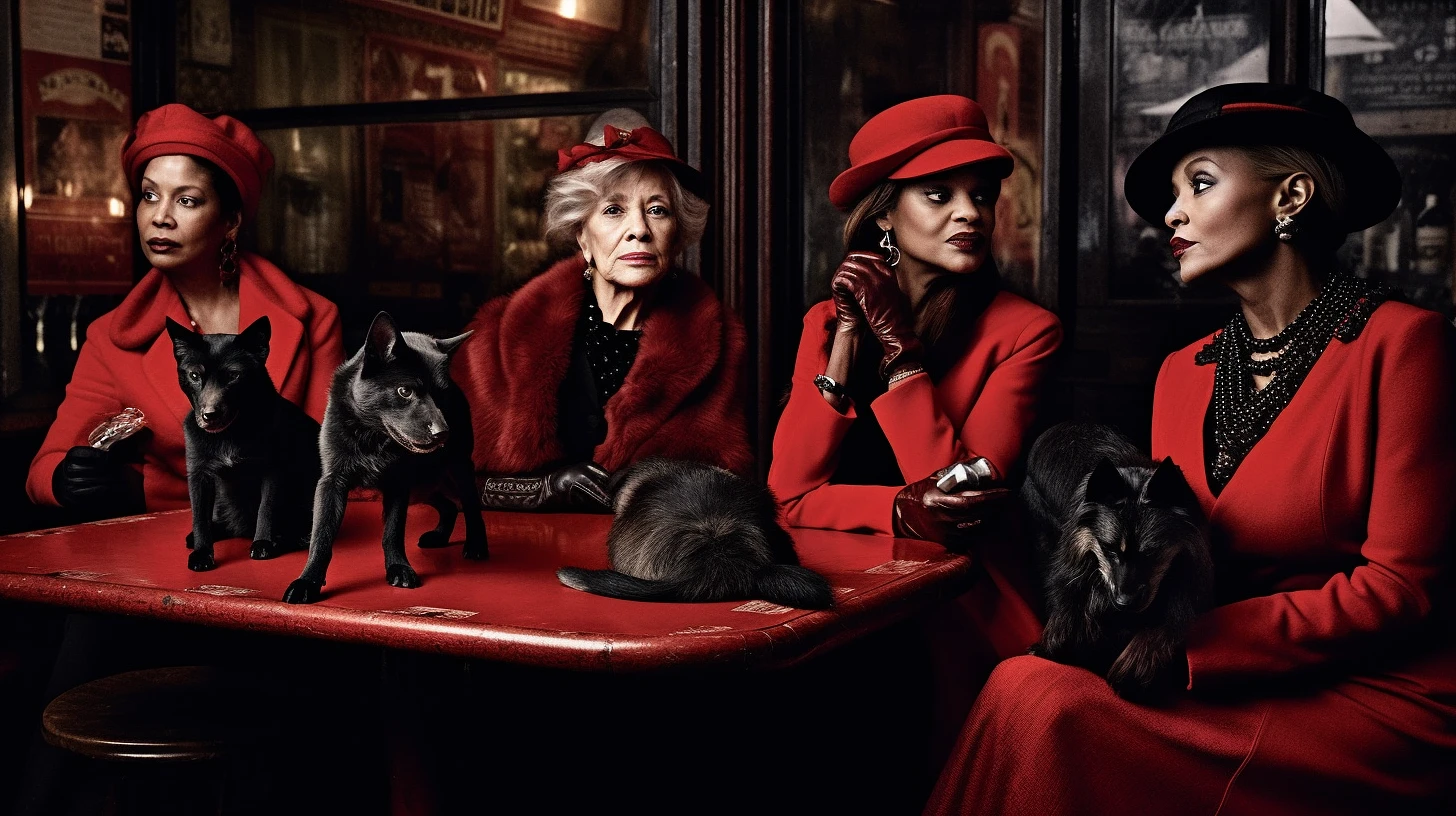 - 风格midjourney AI绘画作品