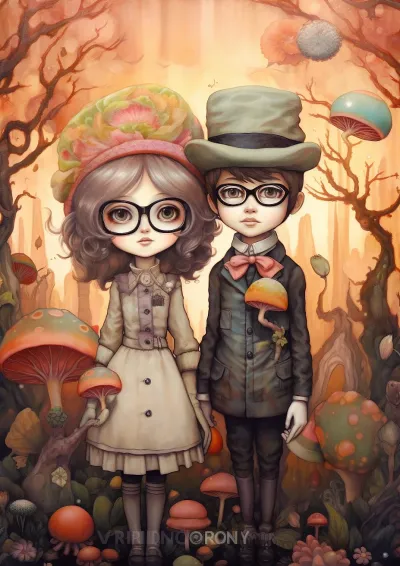 关键词(prompt)风格Midjourney绘画作品