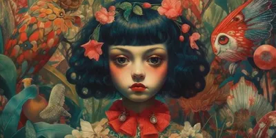 关键词(prompt)风格Midjourney绘画作品